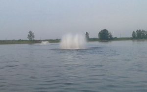 دستگاه هواده پرورش میگو